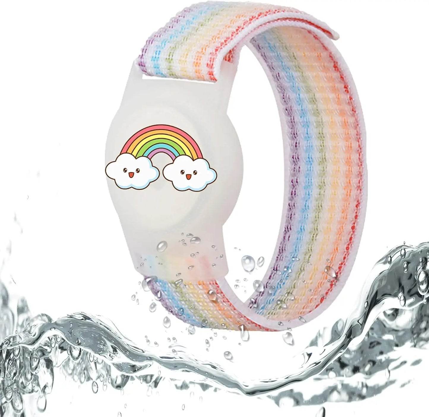 AirTag Bracelet for Kids – Cute Waterproof Wristband