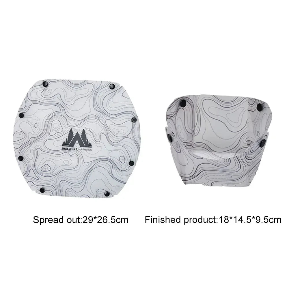 Foldable Camping Tableware Set – Portable & Food-Safe