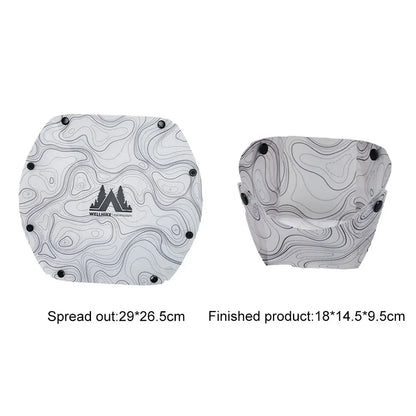 Foldable Camping Tableware Set – Portable & Food-Safe