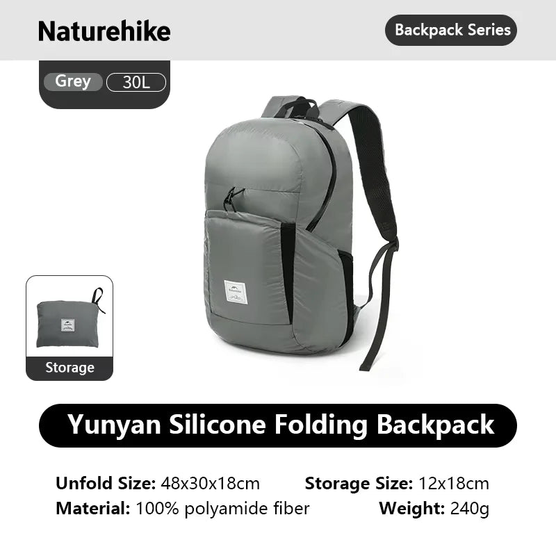 Foldable Hiking Backpack Lightweight Waterproof 22L