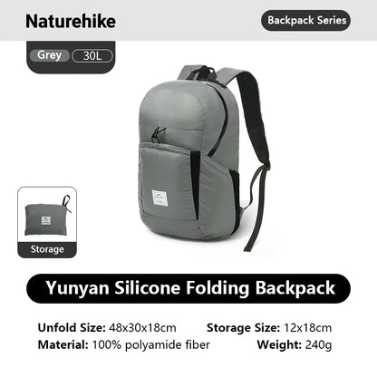 Foldable Hiking Backpack Lightweight Waterproof 22L