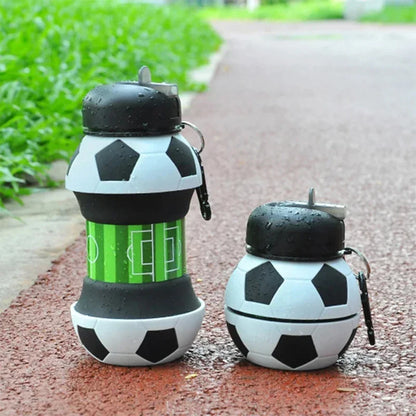 Foldable Silicone Water Bottle – Leakproof & Portable