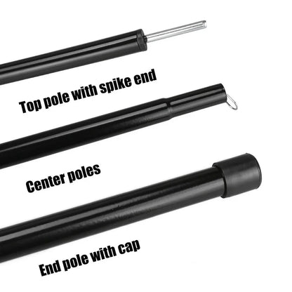 Adjustable Aluminum Tent Poles for Stable Shelter Setup