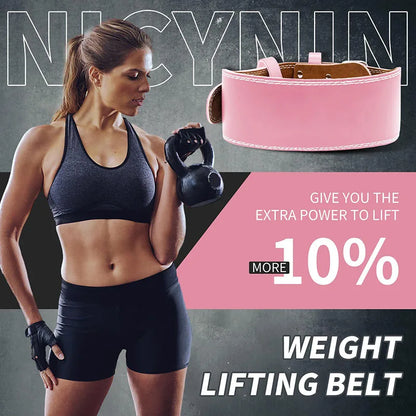 Weightlifting Belt for Back Support & Safer Lifts