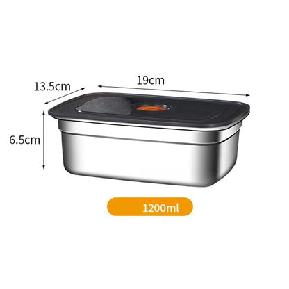 Stainless Steel Camping Lunch Box Leakproof & Durable