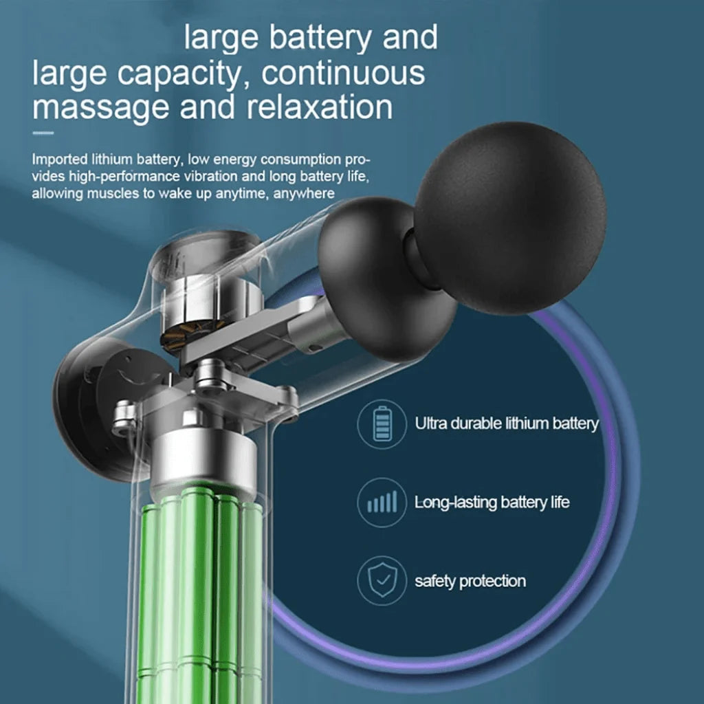 Portable Massage Gun for Deep Muscle Recovery
