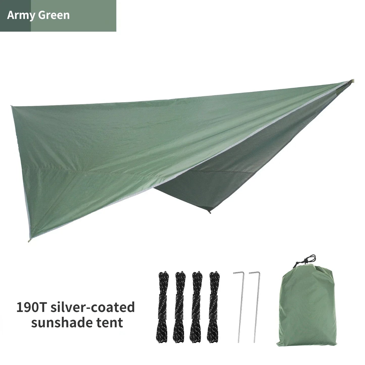 Waterproof Camping Tarp Tent Shade – Instant Outdoor Shelter