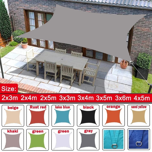Sun Shade Sail Waterproof Canopy for Outdoor Cooling
