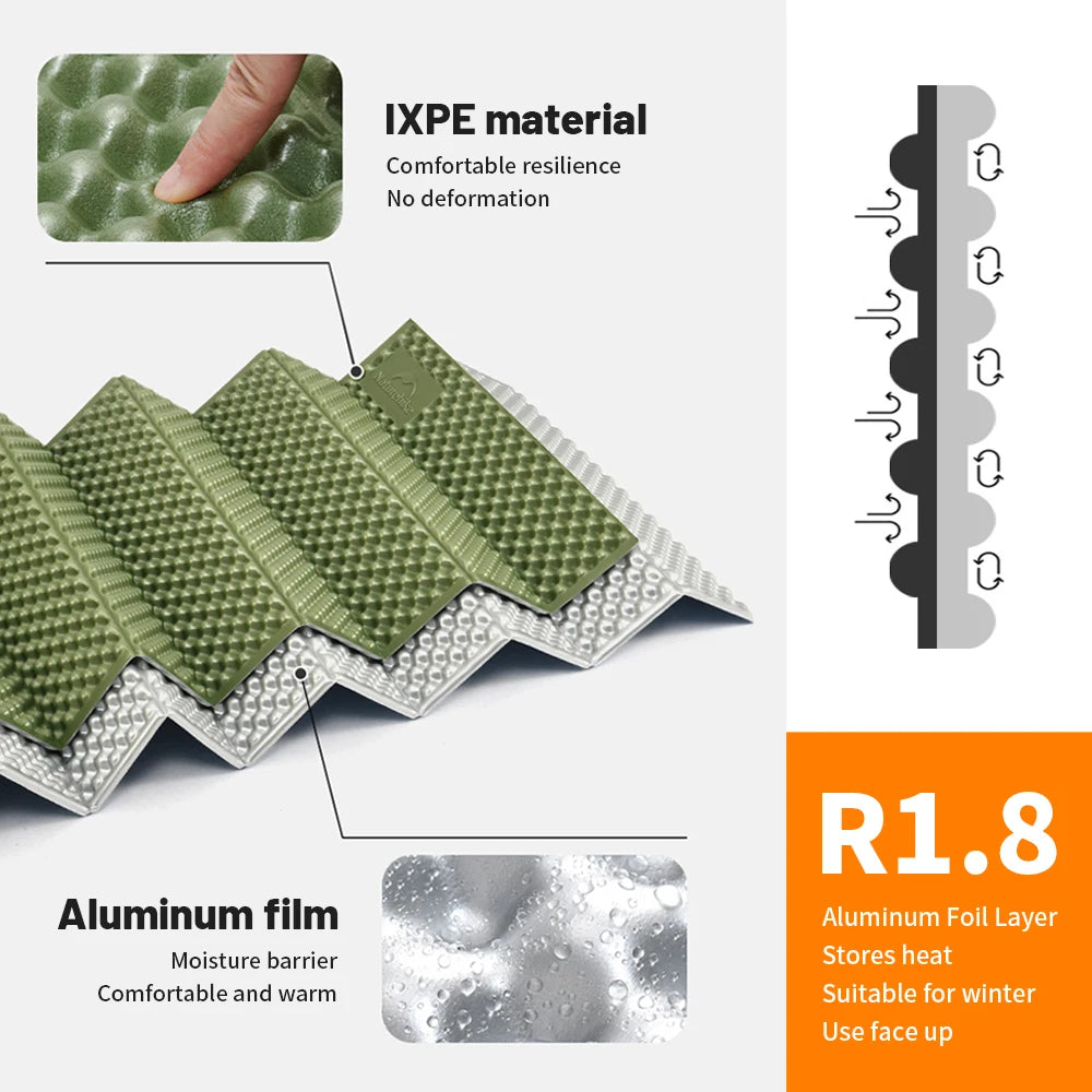 Ultralight Camping Sleeping Pad for 4-Season Comfort