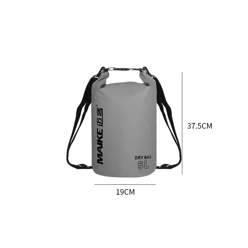 Waterproof Dry Bag – 5L/10L/15L Outdoor Backpack