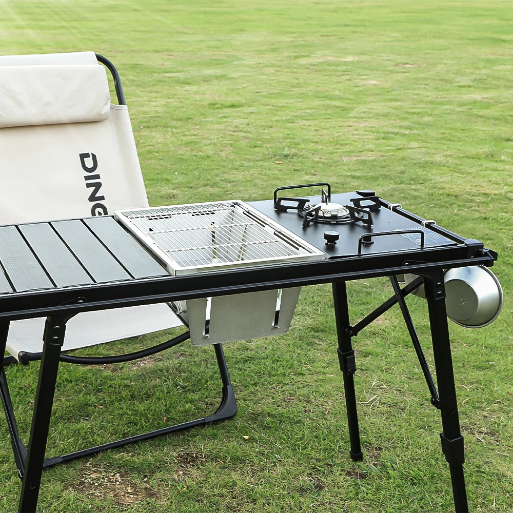IGT Folding Camping Table – Portable BBQ Cooking Station