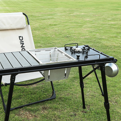 IGT Folding Camping Table – Portable BBQ Cooking Station