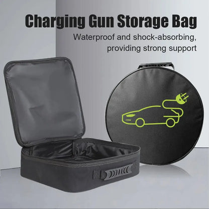EV Charger Cable Storage Bag – Waterproof Fireproof Case