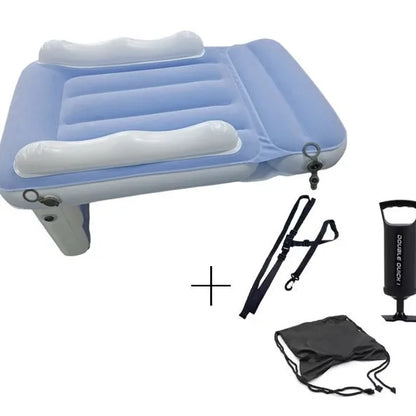 Inflatable Kids Travel Bed – Comfortable Toddler Air Mattress