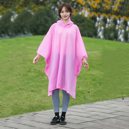 Reusable Rain Poncho – Lightweight Waterproof Protection