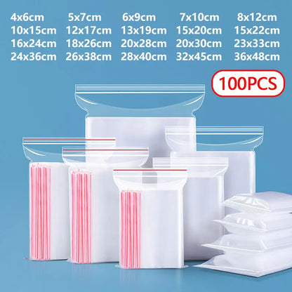 Ziplock Food Storage Bags Keep Food Fresh Easily