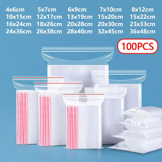 Ziplock Food Storage Bags Keep Food Fresh Easily