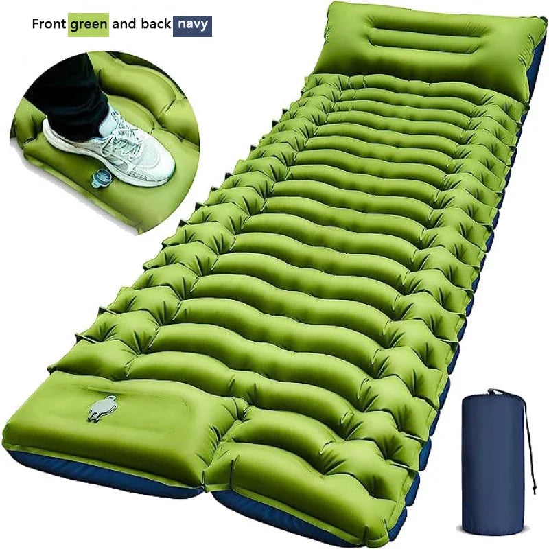 Camping Inflatable Sleeping Mat Lightweight Comfort Pad