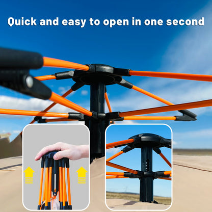 Automatic Outdoor Quick-Open Tent – Rain & Sun Protection