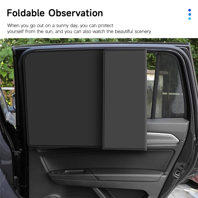 Magnetic Car Sun Shade – UV & Heat Protection