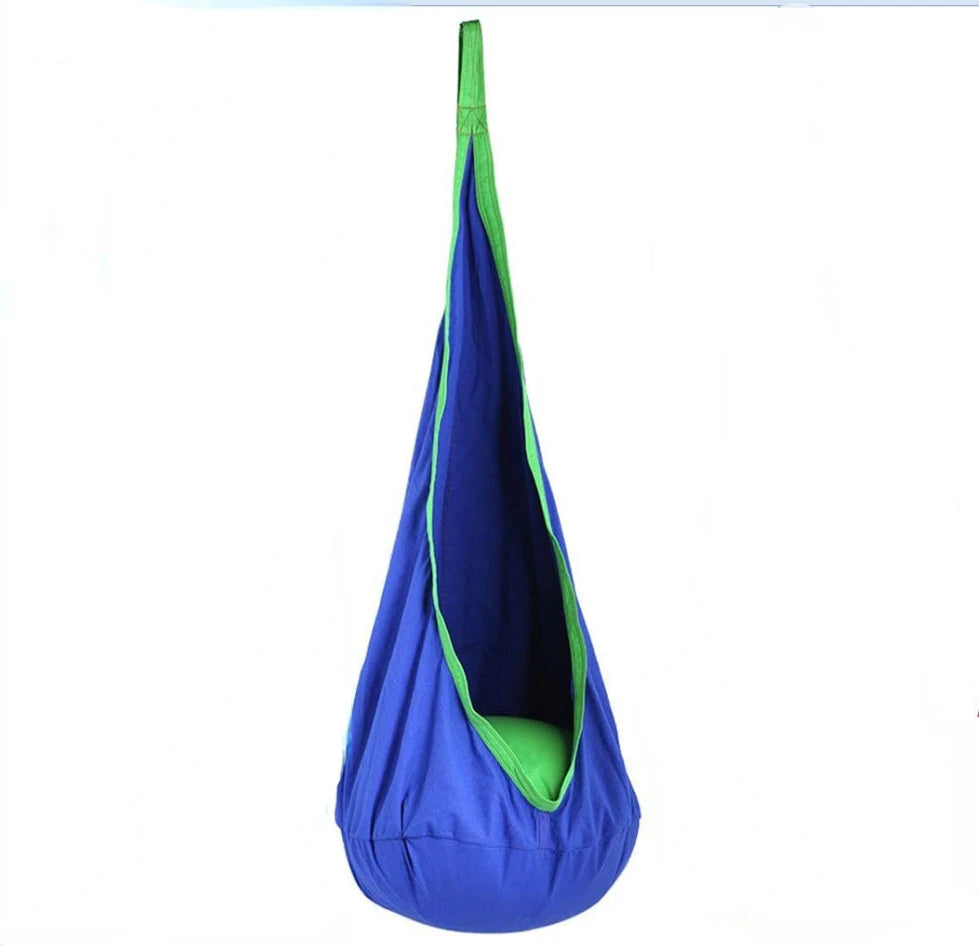 Children's Hanging Chair with Inflatable Cushion Comfort