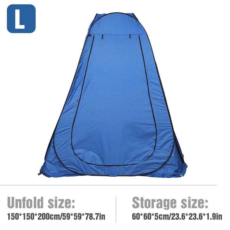 Pop-Up Camping Shower Tent Privacy Shelter Easy Setup