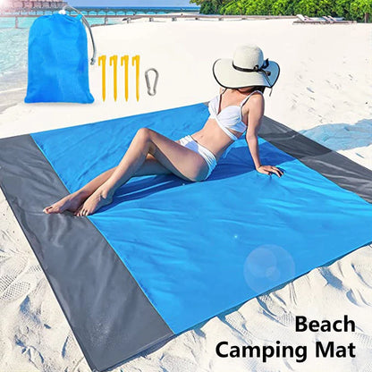 Sandproof Beach Blanket – Waterproof Picnic Mat