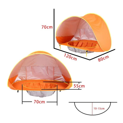 Baby Beach Tent – Waterproof Sun Shelter UPF 50+