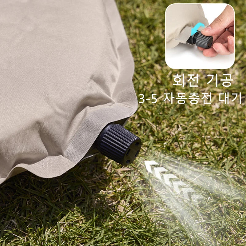 Self-Inflating Air Mattress – 6cm Thick Camping Pad