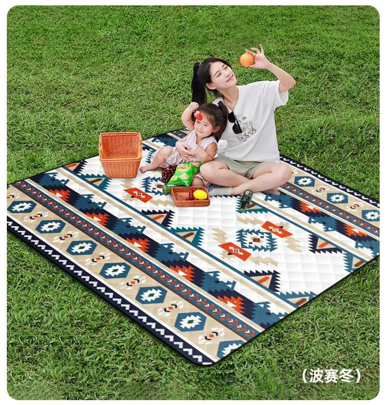 Waterproof Picnic Blanket – Large 200×200 Outdoor Mat