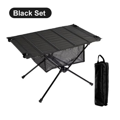 Roll-Up Camping Table – Ultralight Portable Setup