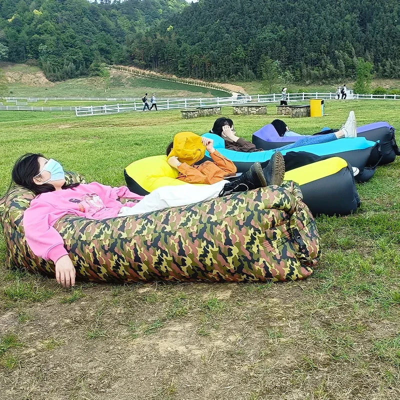 Inflatable Air Sofa Bed – Portable Outdoor Comfort