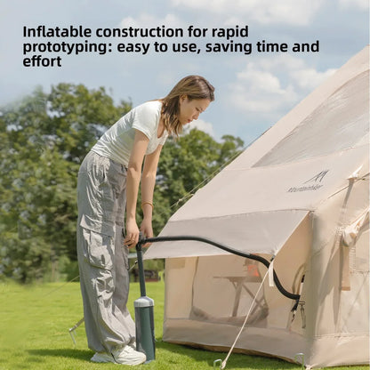 Inflatable Camping Tent 3-4 Person Quick Setup UV Protection