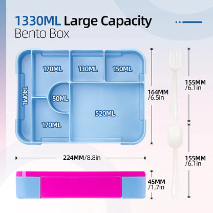 Kids Lunch Box – Leakproof & Microwave Safe Bento Box