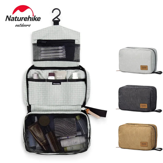 Travel Hanging Toiletry Bag – Waterproof Wet & Dry Storage