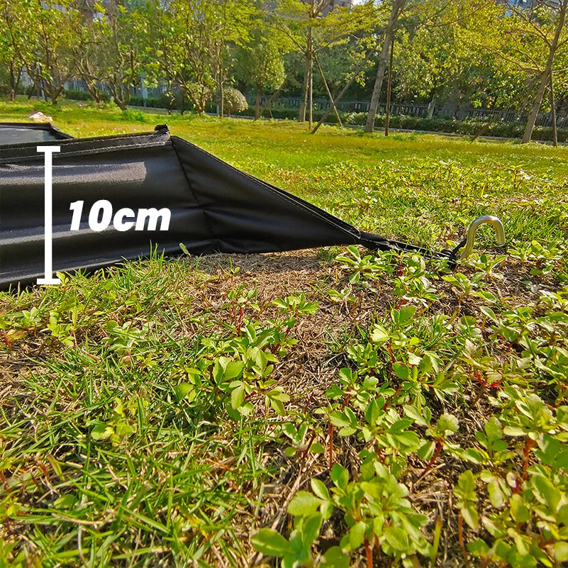 Waterproof Camping Ground Sheet with Raised Edges