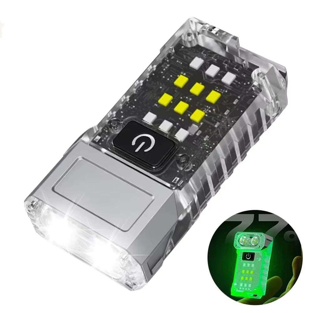 Magnetic USB Rechargeable Work Light for Camping & Repairs