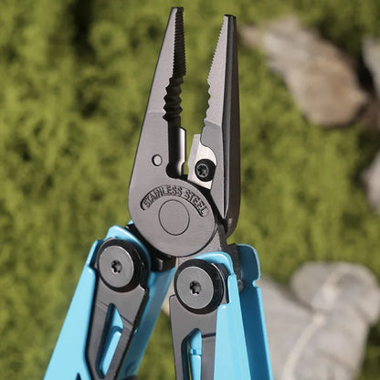 Camping Multitool Pliers with Emergency Whistle