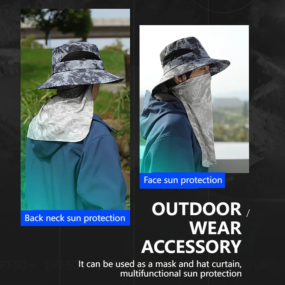 UV Sun Protection Neck Cover – Breathable & Stretchy