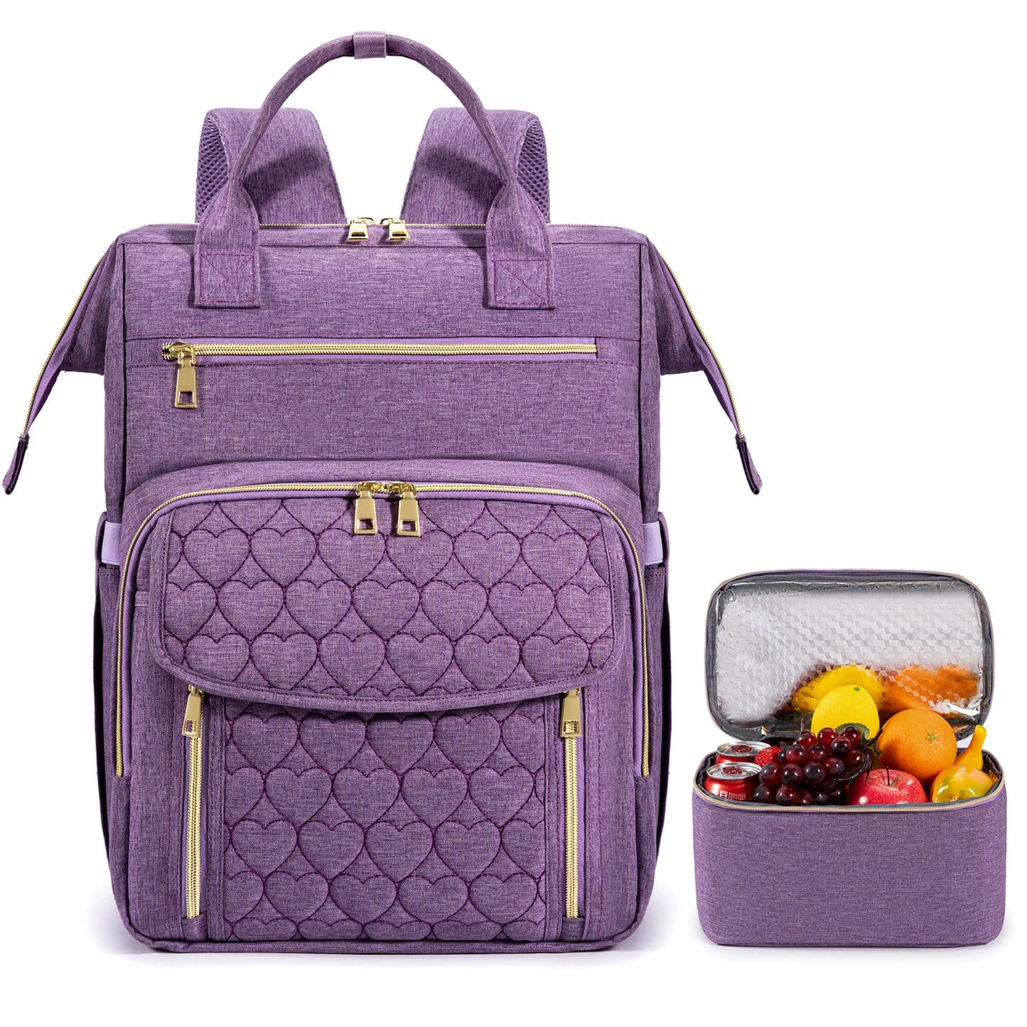 Insulated Lunch Backpack – Large Capacity Waterproof Bag
