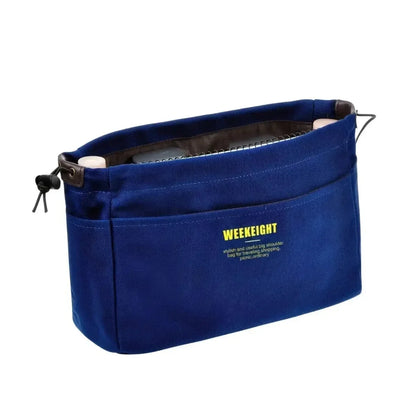 Canvas Drawstring Organizer Bag Lightweight Travel Storage