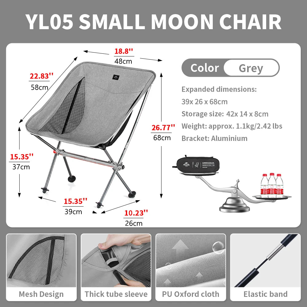 Ultralight Folding Camping Chair – Quick Build & High Load