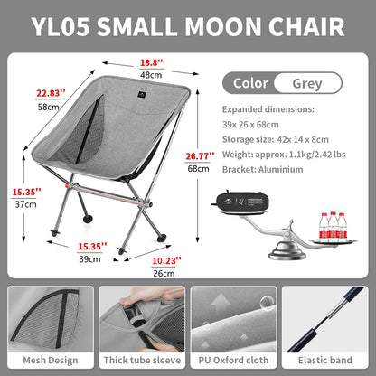 Ultralight Folding Camping Chair – Quick Build & High Load