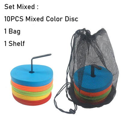 10pcs Agility Training Cones for Speed Drills