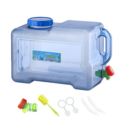 Camping Water Container with Faucet for Easy Pouring