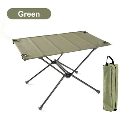 Roll-Up Camping Table – Ultralight Portable Setup
