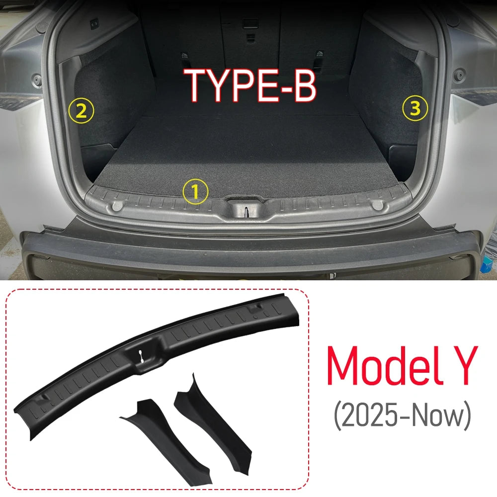 Tesla Model Y Rear Bumper Guard – Scratch Protection