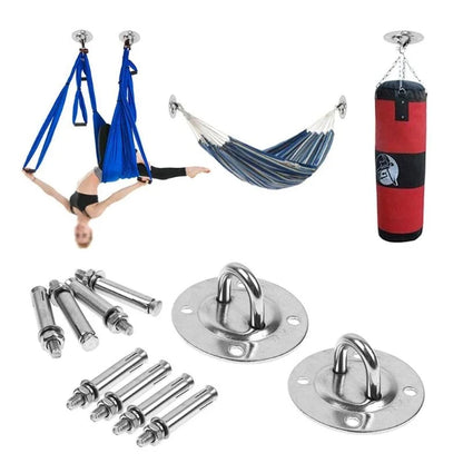 Stainless Steel Hammock Ceiling Hook – Strong & Durable Mount