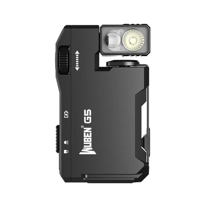 Mini EDC Flashlight 400LM with Rotating Head & Magnetic Base