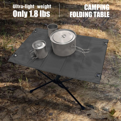 Roll-Up Camping Table – Ultralight Portable Setup